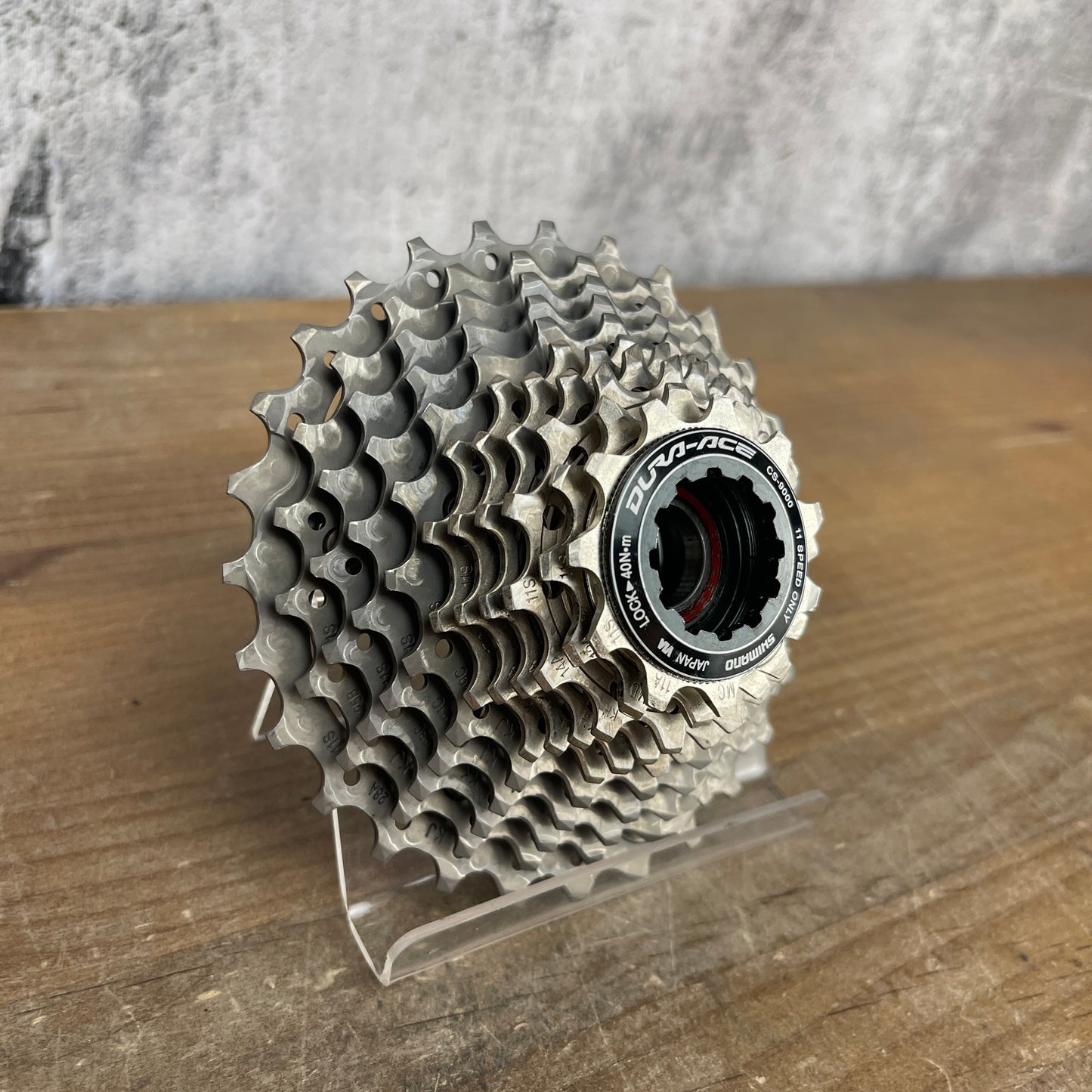 Shimano Dura Ace CS-9000 11-28t 11-Speed Road Bike Cassette "Typical Wear"
