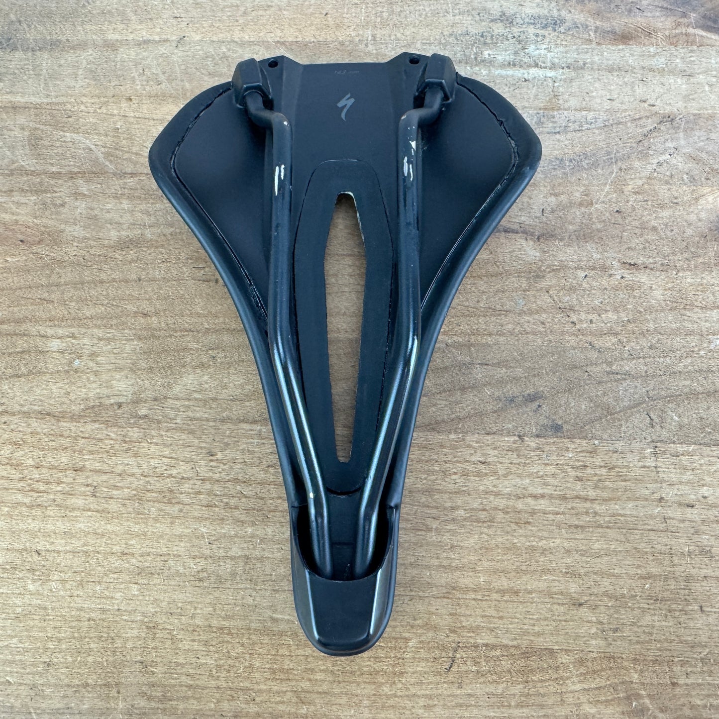 Specialized Power Arc Expert 7x7mm Hollow Titanium Rails 143mm Bike Saddle 258g