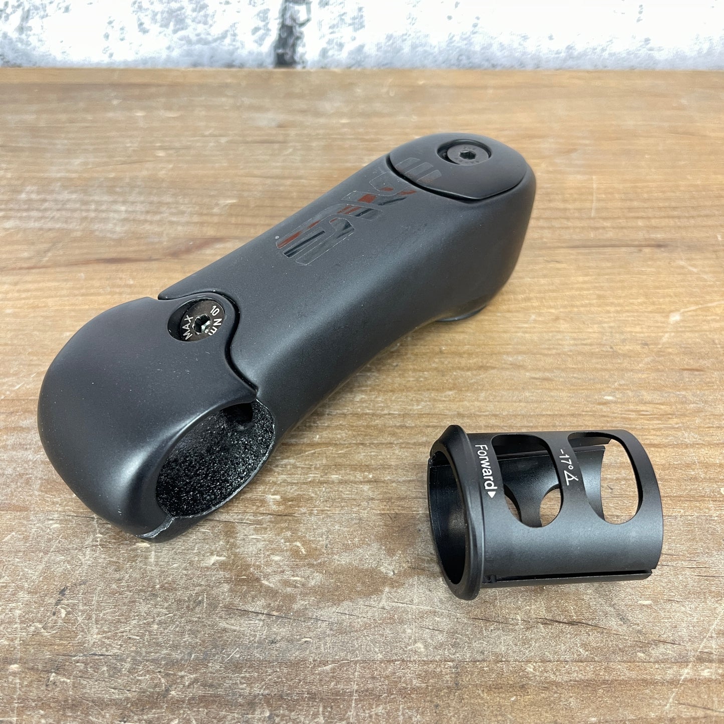 Enve Aero 100mm 31.8mm -7/-12/-17 Angle Road Bike Black Carbon Stem 155g
