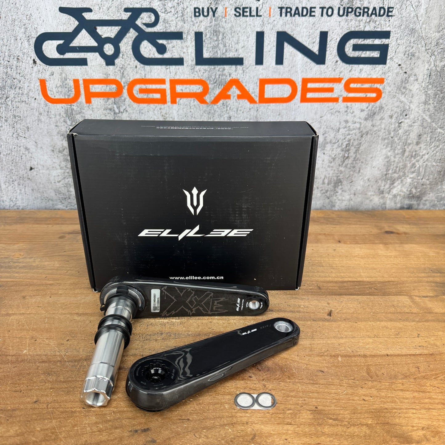 New! Elilee X310/XC-MTB DUB 29mm 155mm Carbon MTB Crankset 320g Boost Cinch