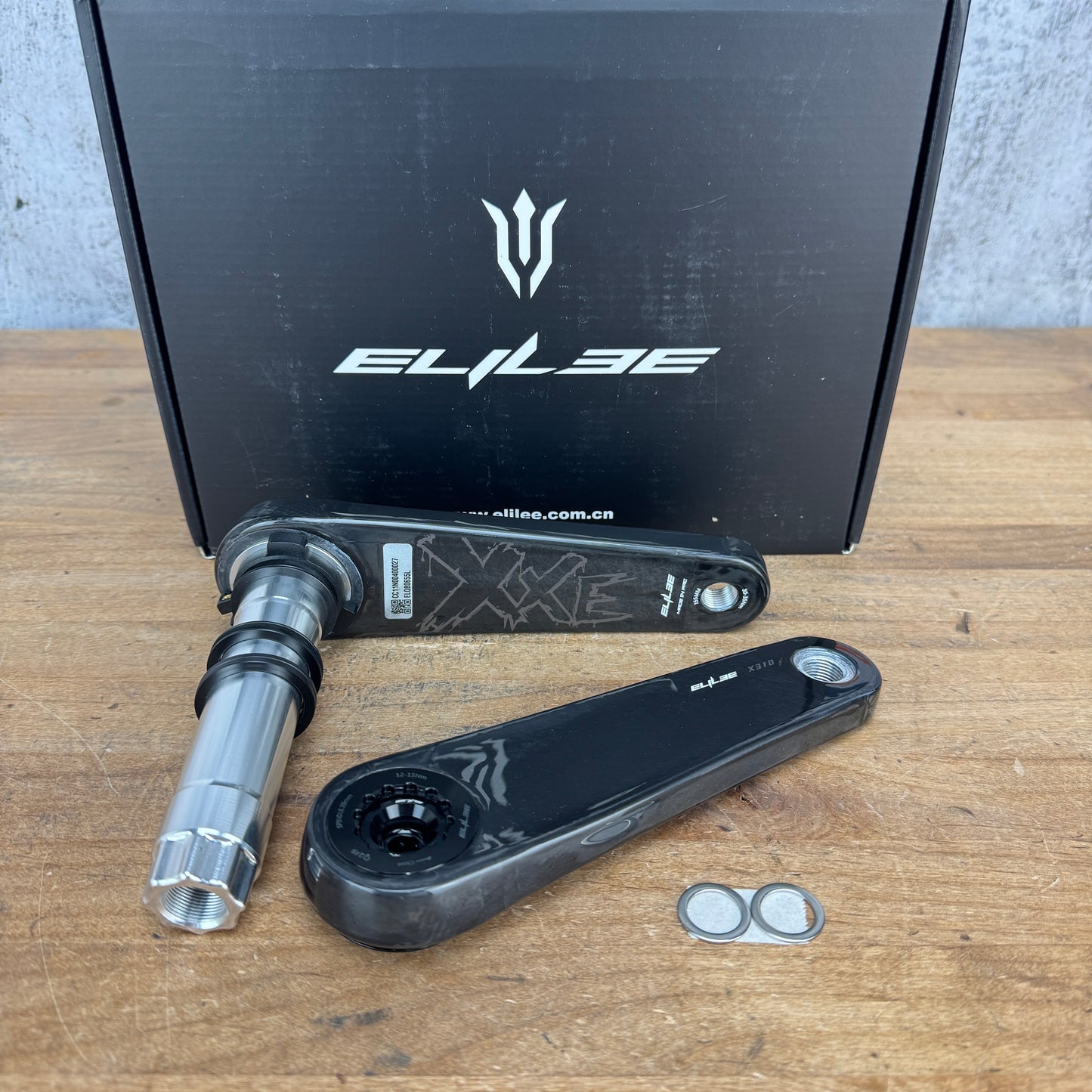 New! Elilee X310/XC-MTB DUB 29mm 155mm Carbon MTB Crankset 320g Boost Cinch