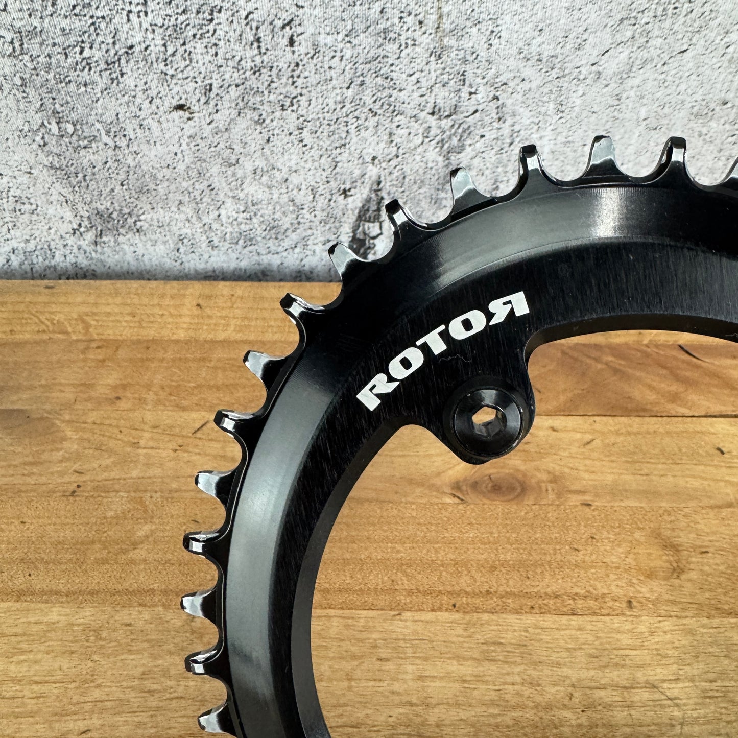 Rotor Q-Rings Oval Aero 44t 4-Bolt 110BCD 1x Bike Chainring 109g