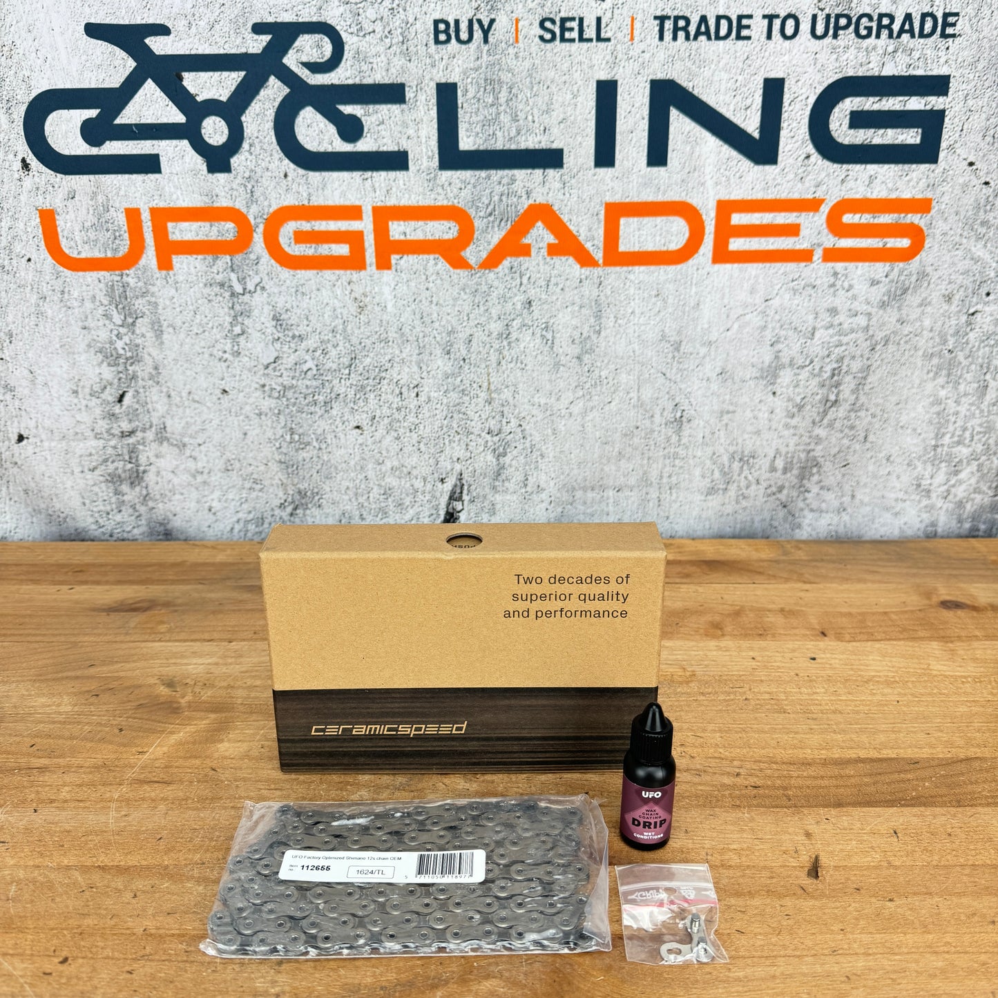 New! Ceramicspeed UFO Optimized Shimano 12-Speed 116 Link Bike Chain 112654