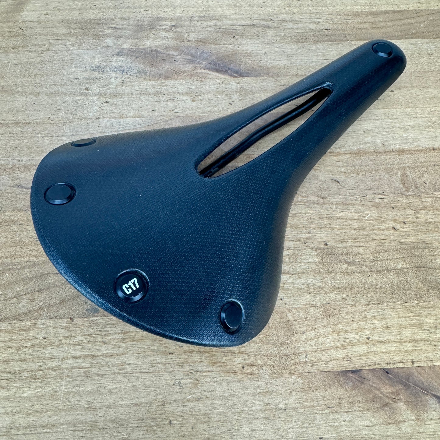 Brooks C17 7x7mm Steel Rails 164mm Bike Saddle 441g