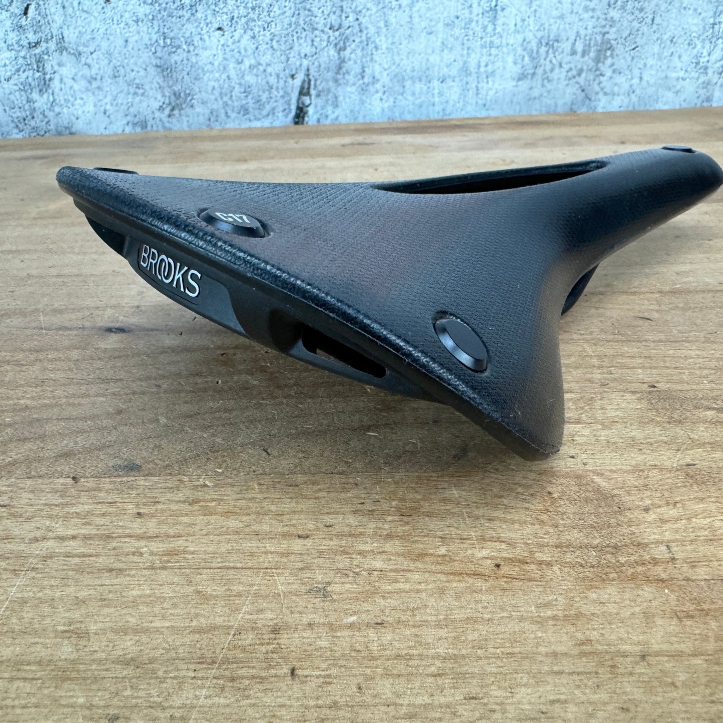 Brooks C17 7x7mm Steel Rails 164mm Bike Saddle 441g
