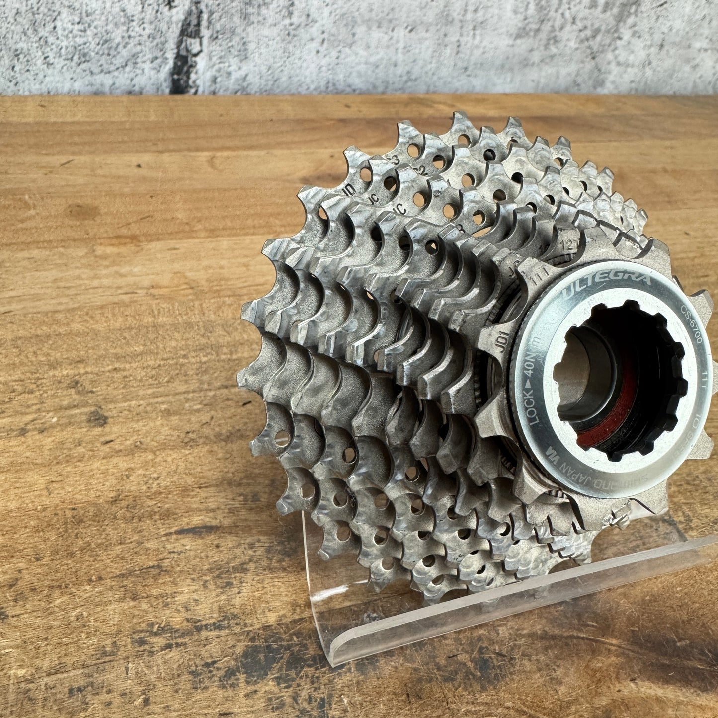 Shimano Ultegra CS-6700 11-25T 10-Speed "Typical Wear" Cassette 226g