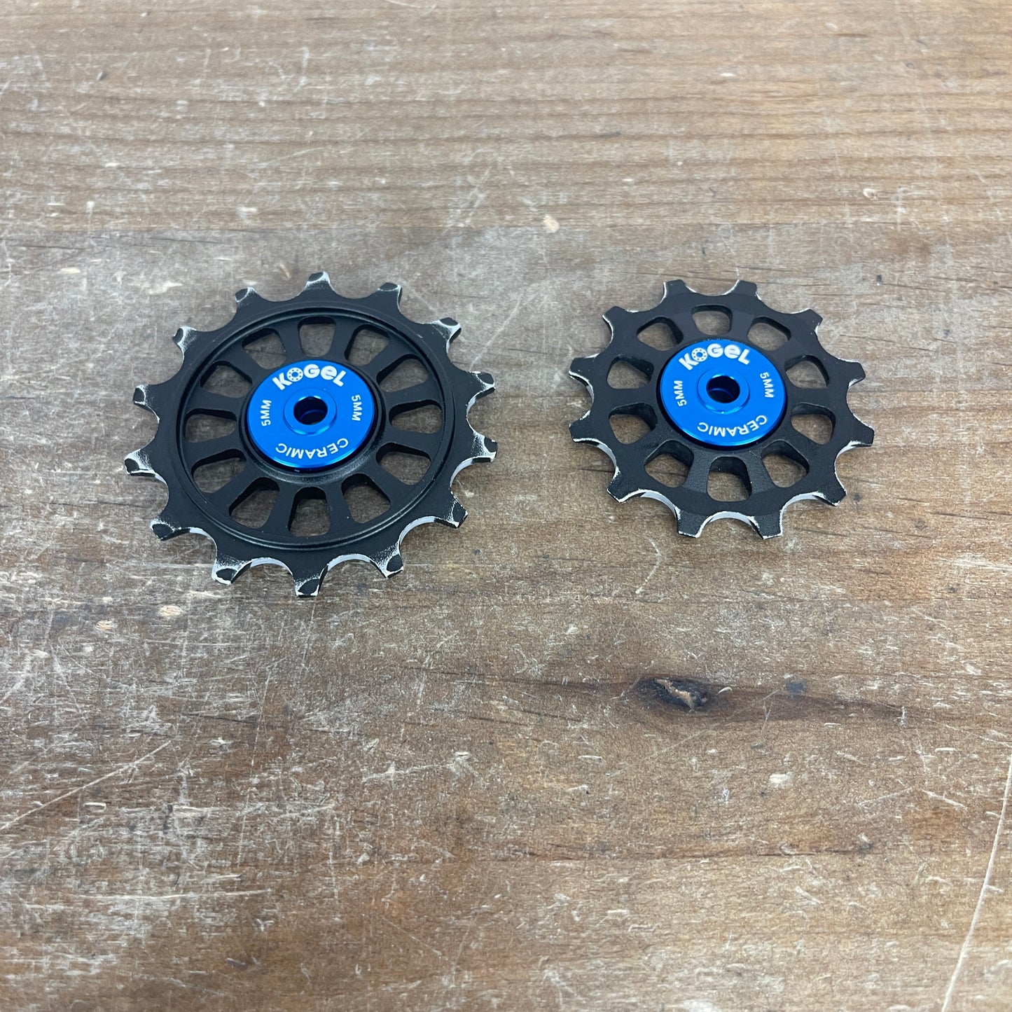 Light Use! Kogel 12/14t Ceramic Pulley Wheels for Shimano R7000/R8000/R9100 Derailleurs