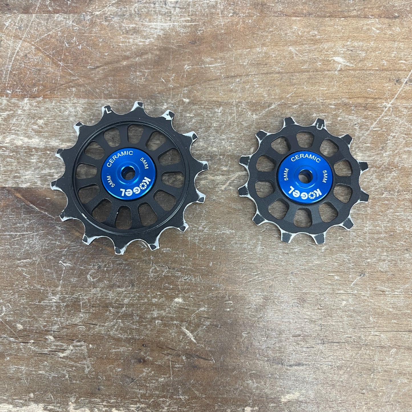 Light Use! Kogel 12/14t Ceramic Pulley Wheels for Shimano R7000/R8000/R9100 Derailleurs