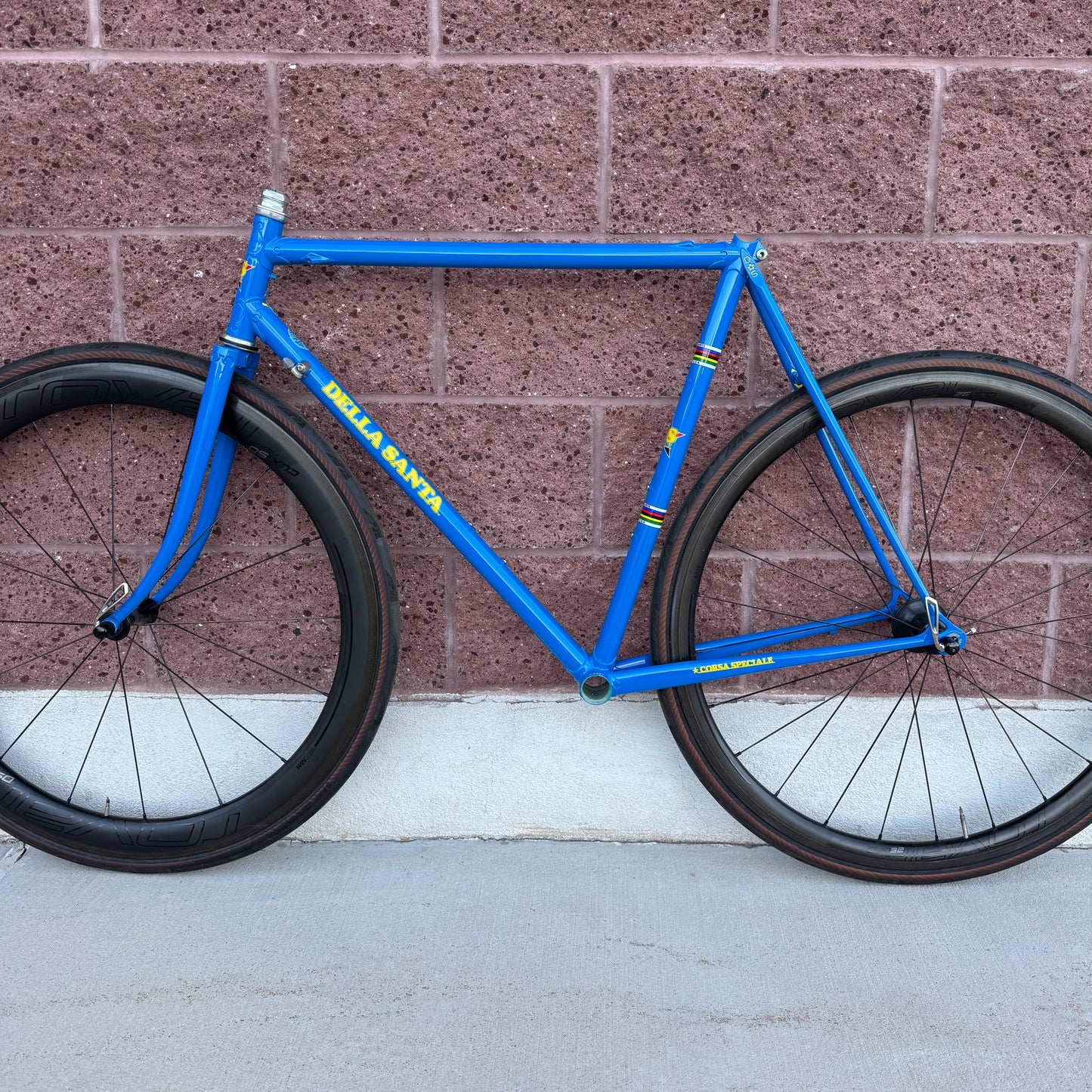 Mint Della Santa Corsa Speciale 35th Anniversary 55x57cm Rim Brake Steel Frameset