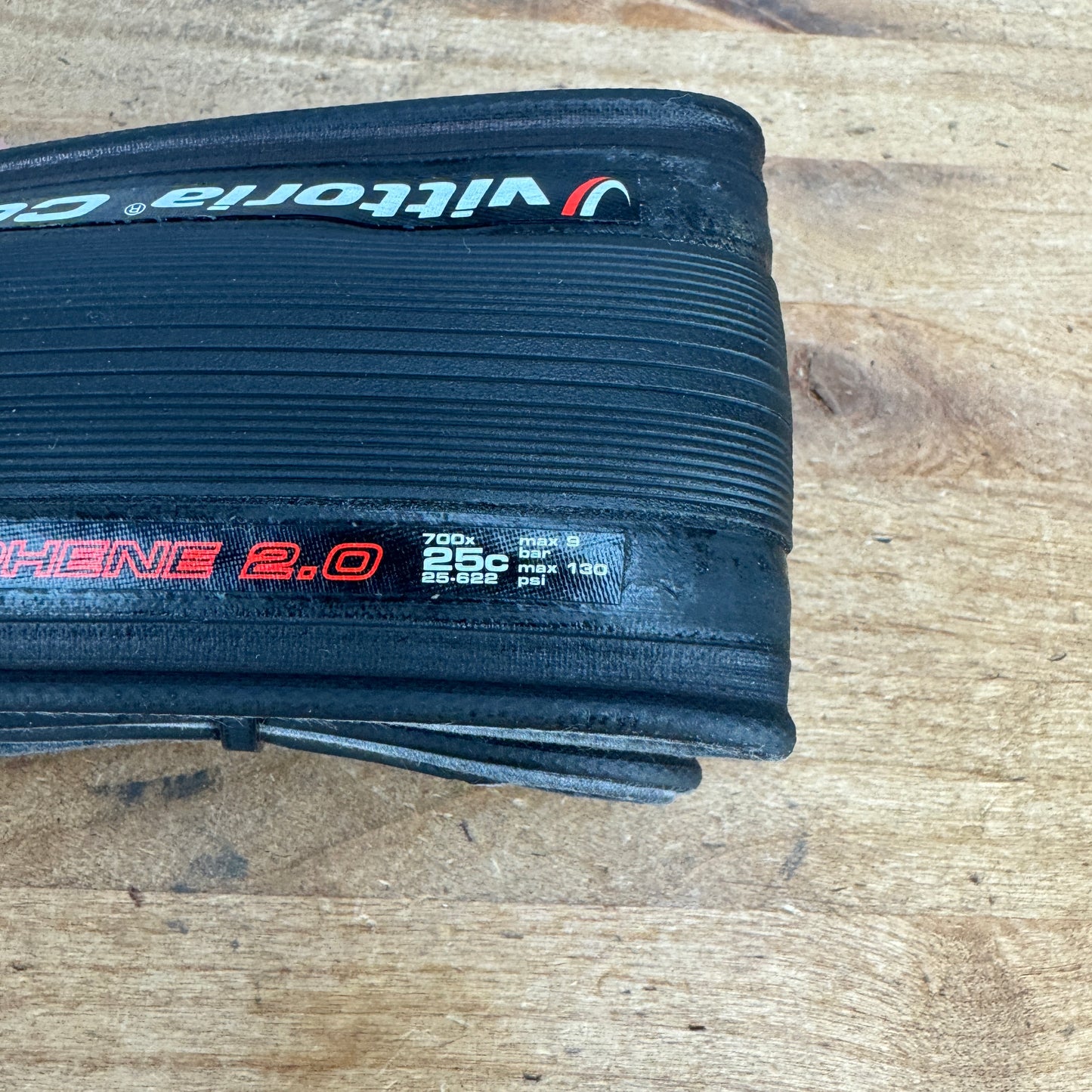 New! Single Vittoria Corsa Graphene 2.0 700c x 25mm Tubeless Road Bike Tire
