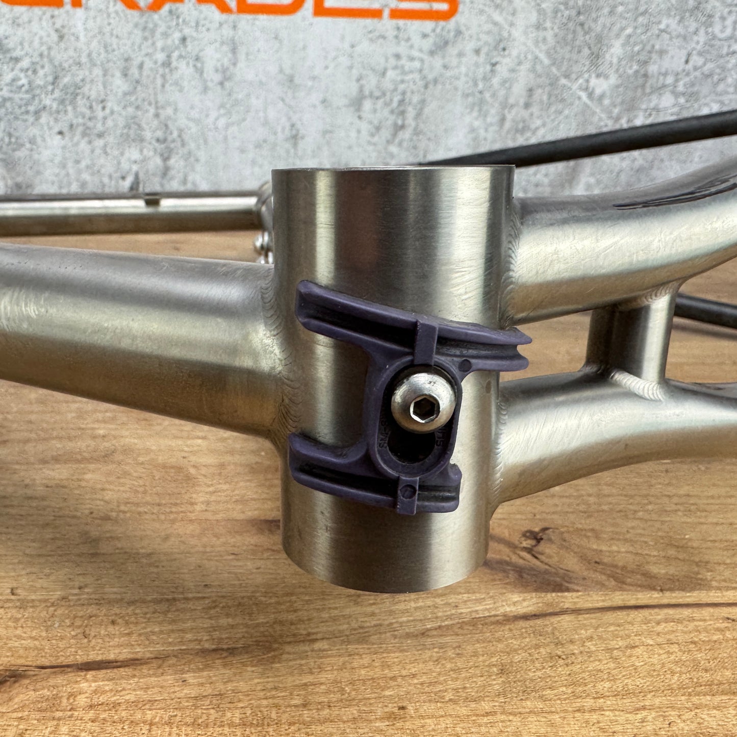 2002 Seven Cycles Odonata 51cm Rim Brake Carbon Titanium Frameset 700c 1671g