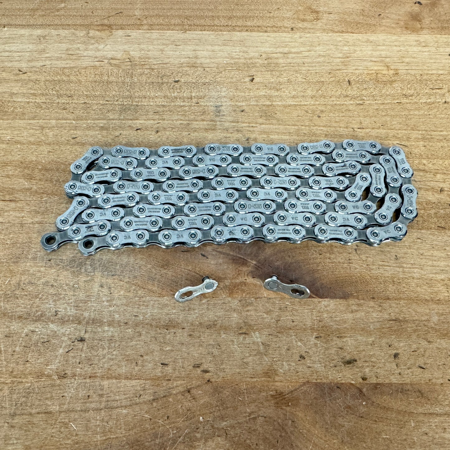 Low Mile Shimano XT/Ultegra CN-M8100 12-Speed Bike Chain - Various Lengths