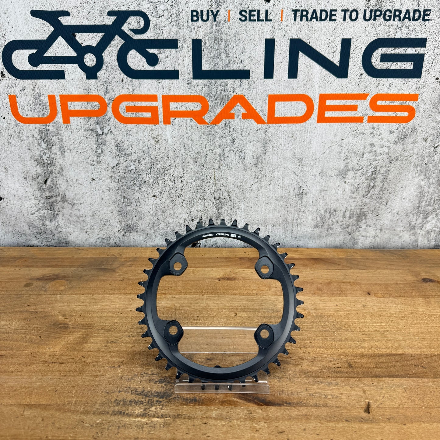 Mint! Shimano GRX FC-RX810 40t 11-Speed 110 Asymmetric BCD 1x Chainring 77g