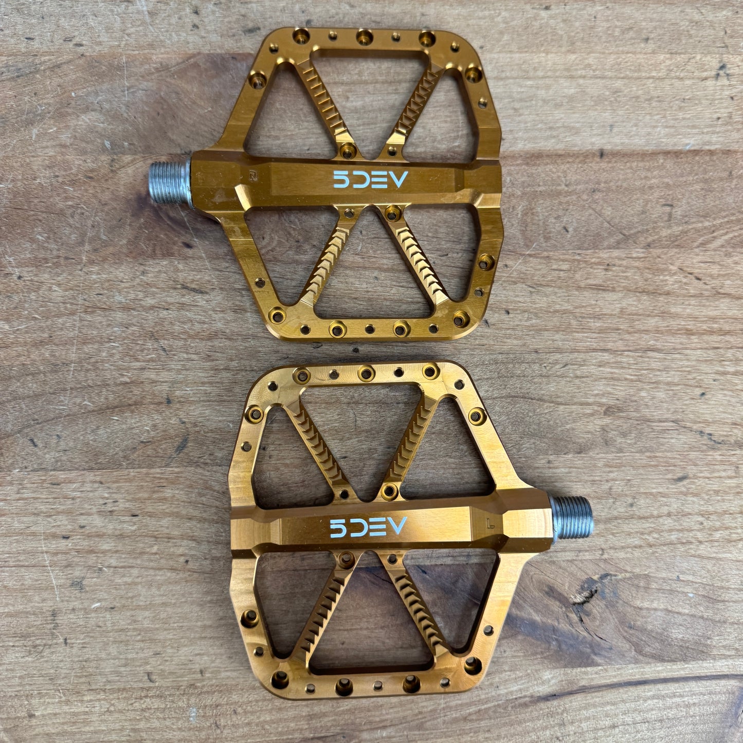 New! 5DEV Trail/Enduro Pedal Kash Alloy MTB Mountain Bike Pedals 343g