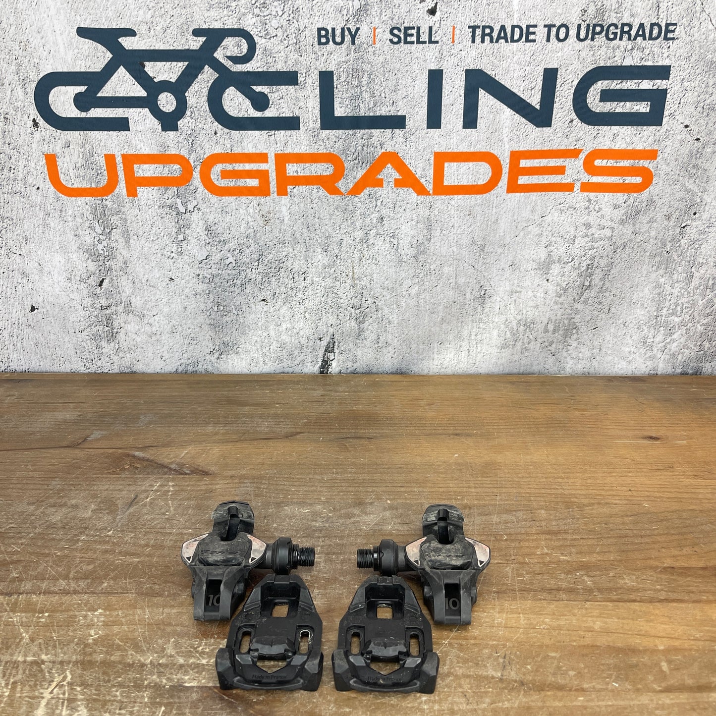 Time XPRO 10 Carbon w/cleats Road Bike Clipless Pedals 300g