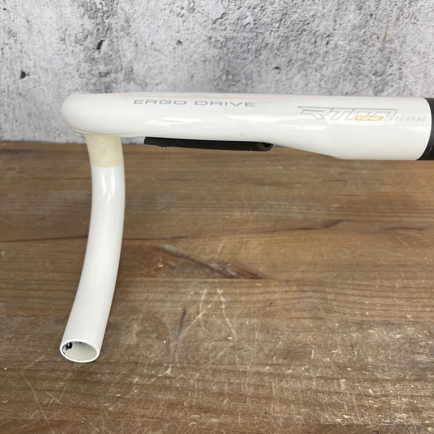 Time ErgoDrive Aero 44cm Road Bike White Carbon Handlebar 120g