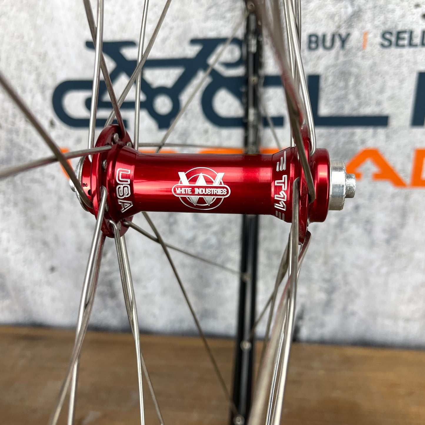New Takeoff Mavic Open Pro Clincher White Industries T11 Wheelset 700c Rim Brake