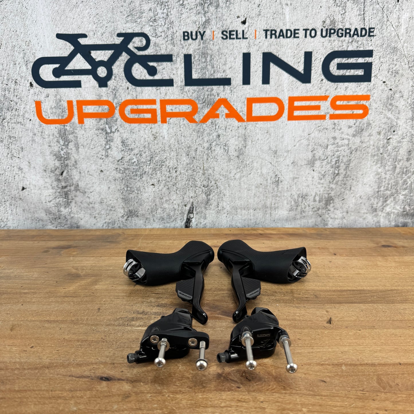 SRAM Rival AXS HRD 12-Speed Disc Brake Electronic Shifters w/ Calipers 776g