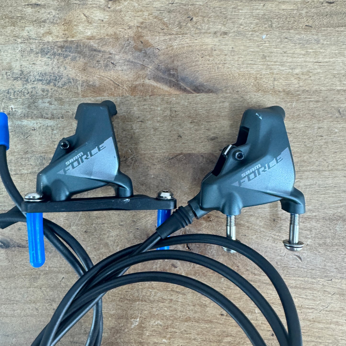 SRAM Force AXS HRD D1 Electronic 12-Speed Hydraulic Shifters w/ Calipers 810g