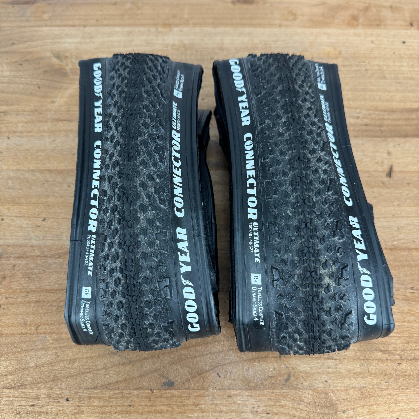 Light Wear Goodyear Connector Ultimate Gravel Pair 700c x 40mm Tubeless Tires