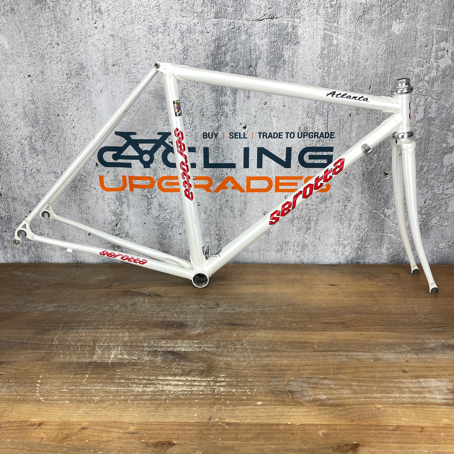 1997 Serotta Atlanta 25th Anniversary 48x51cm Rim Brake Steel Frameset 700c 2437g