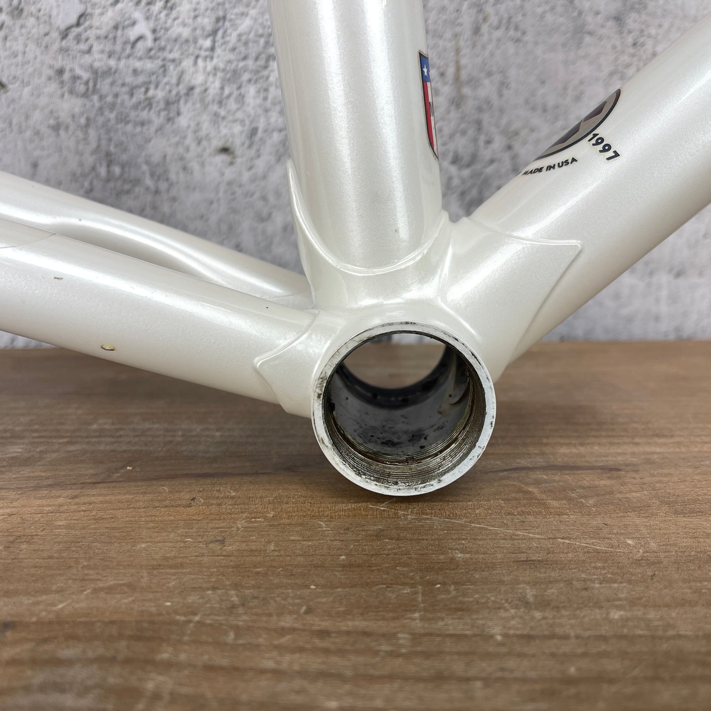 1997 Serotta Atlanta 25th Anniversary 48x51cm Rim Brake Steel Frameset 700c 2437g
