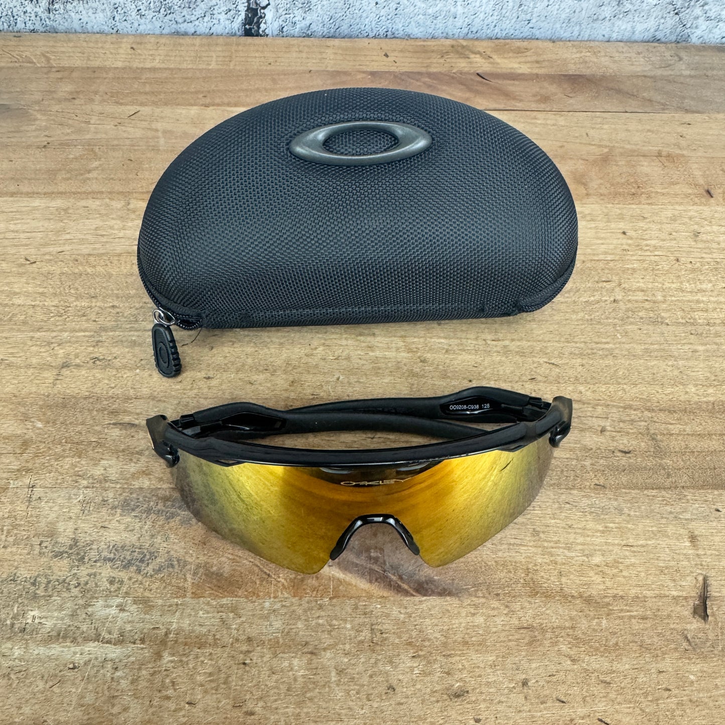 Oakley Radar EV Fire Iridium Prizm Lens Cycling Sunglasses