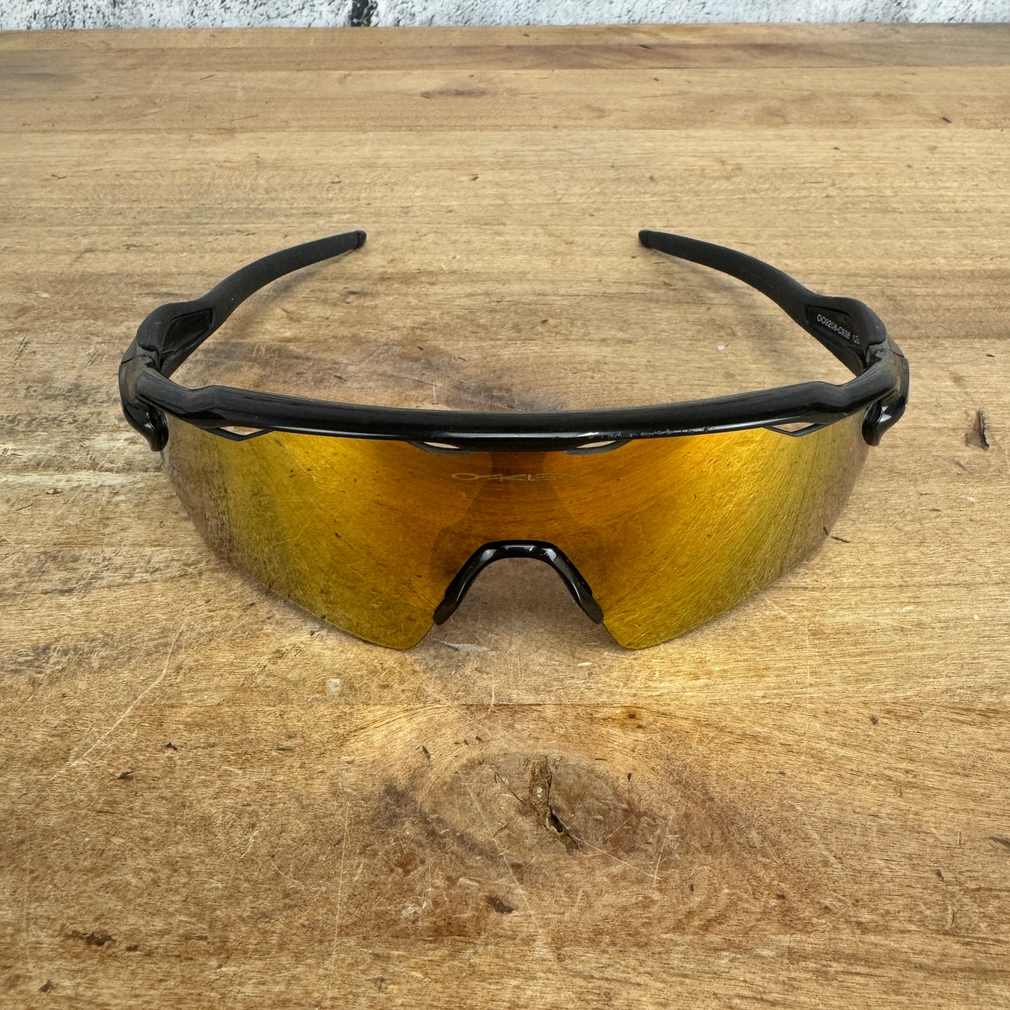 Oakley Radar EV Fire Iridium Prizm Lens Cycling Sunglasses