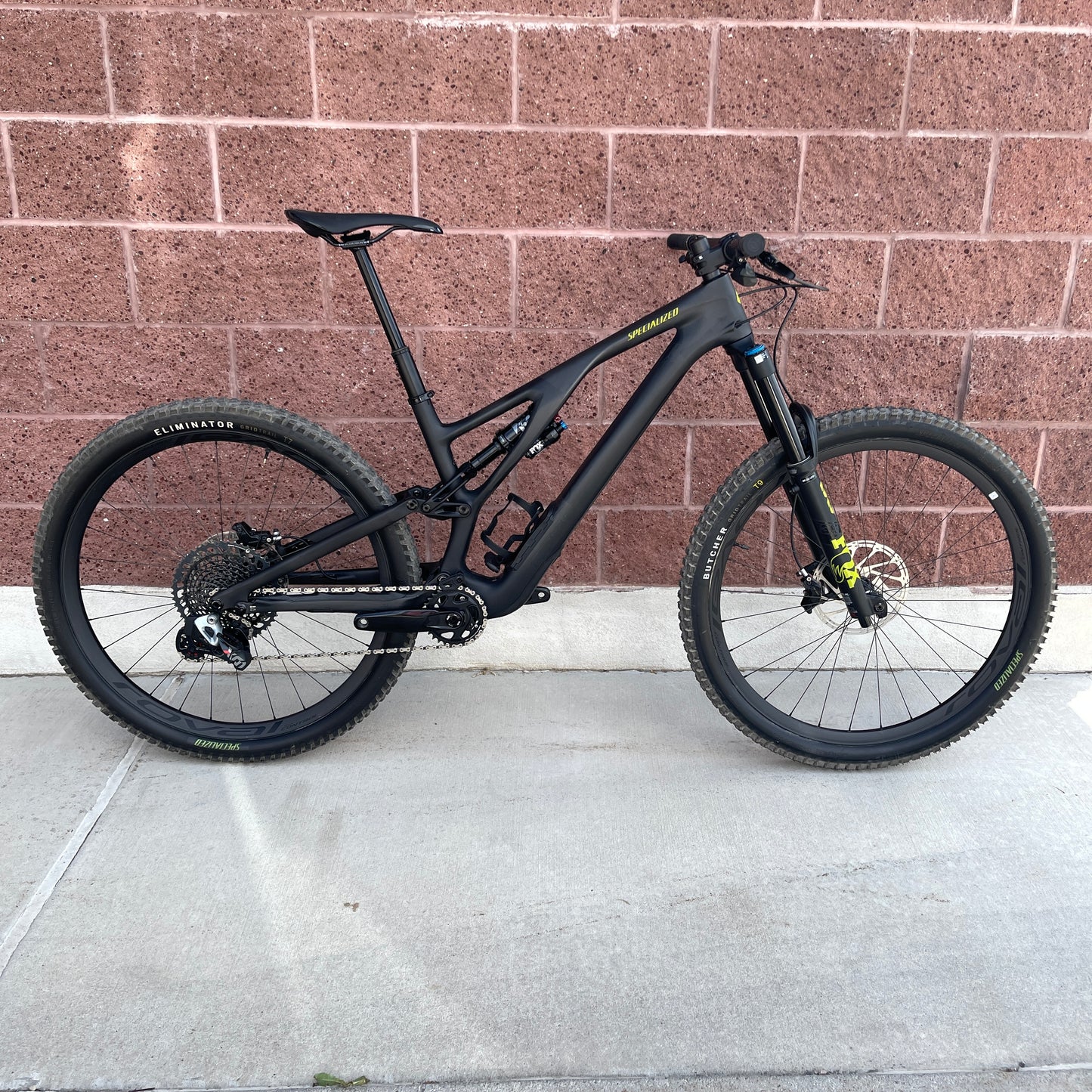 Upgraded! 2022 Specialized Stumpjumper Evo SRAM AXS Carbon 29" S4 Large MTB Bike