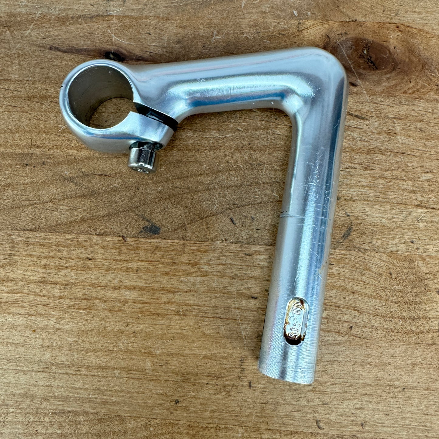 Vintage 3ttt 100mm -17 Degree 26mm Bike Quill Stem for 1" 258g