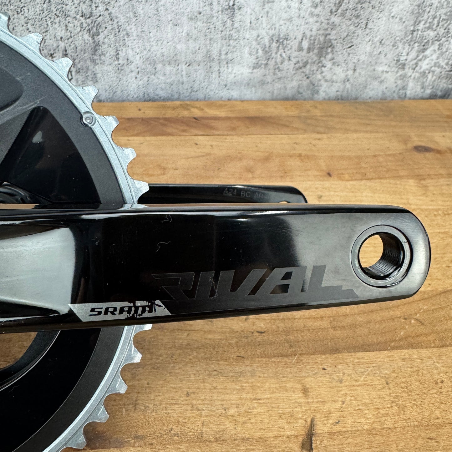 Low Mile! SRAM Rival AXS 48/35t 12-Speed Alloy 170mm DUB Spindle Crankset 855g