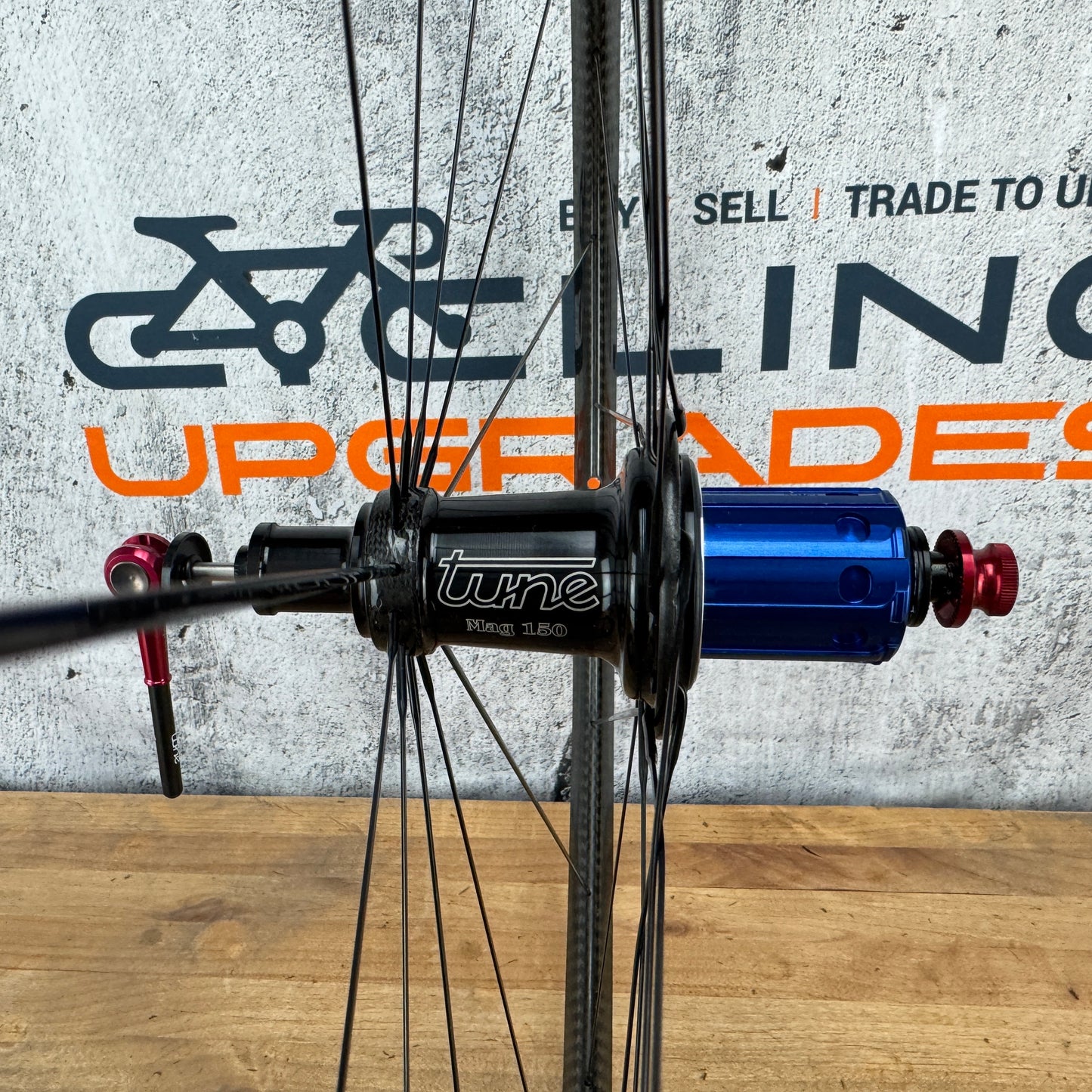 New Takeoff! Tune Skyline Carbon Tubular Wheelset 700c Rim Brake 863g