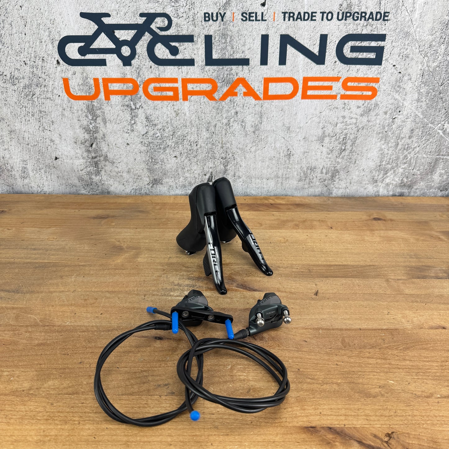 SRAM Force AXS HRD D1 Electronic 12-Speed Hydraulic Shifters w/ Calipers 810g