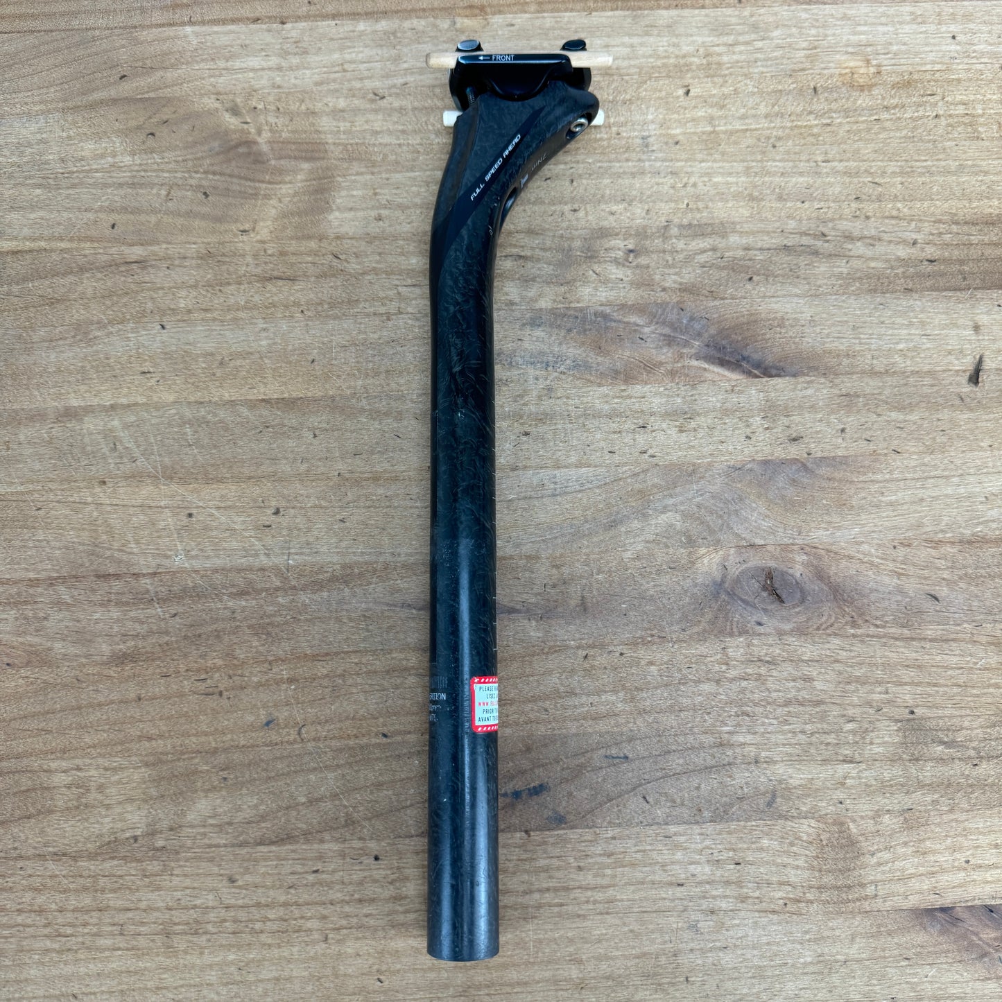 FSA K-Force SB25 Carbon 350mm x 27.2mm 25mm Setback Carbon Bike Seatpost 220g