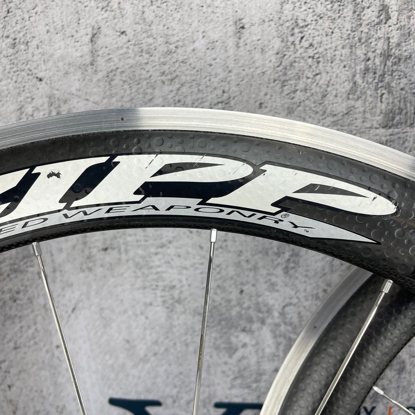Zipp Speed Weaponry 404 Carbon Alloy Clincher Wheelset 700c Rim Brake 1748g