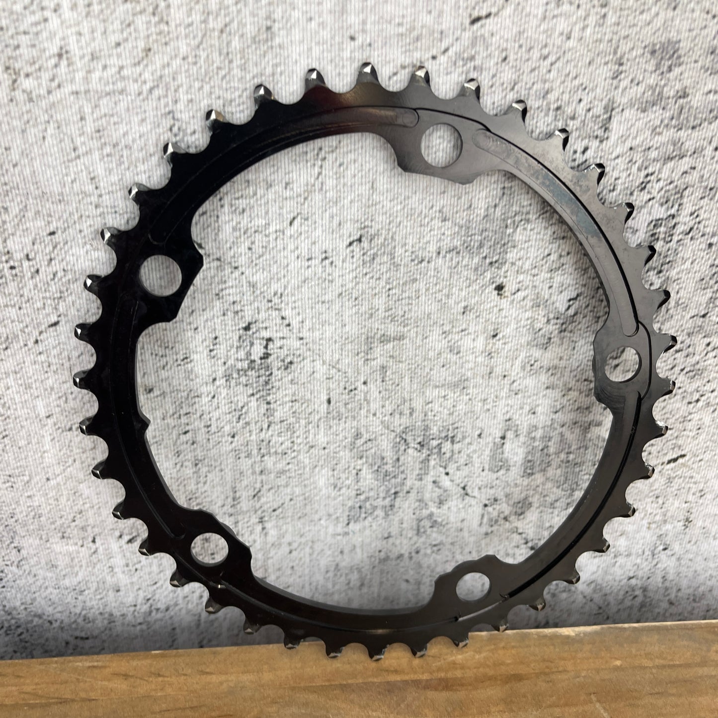 Absolute Black Premium Oval 53/39t Road Bike Pair Chainrings 5-Bolt 130BCD