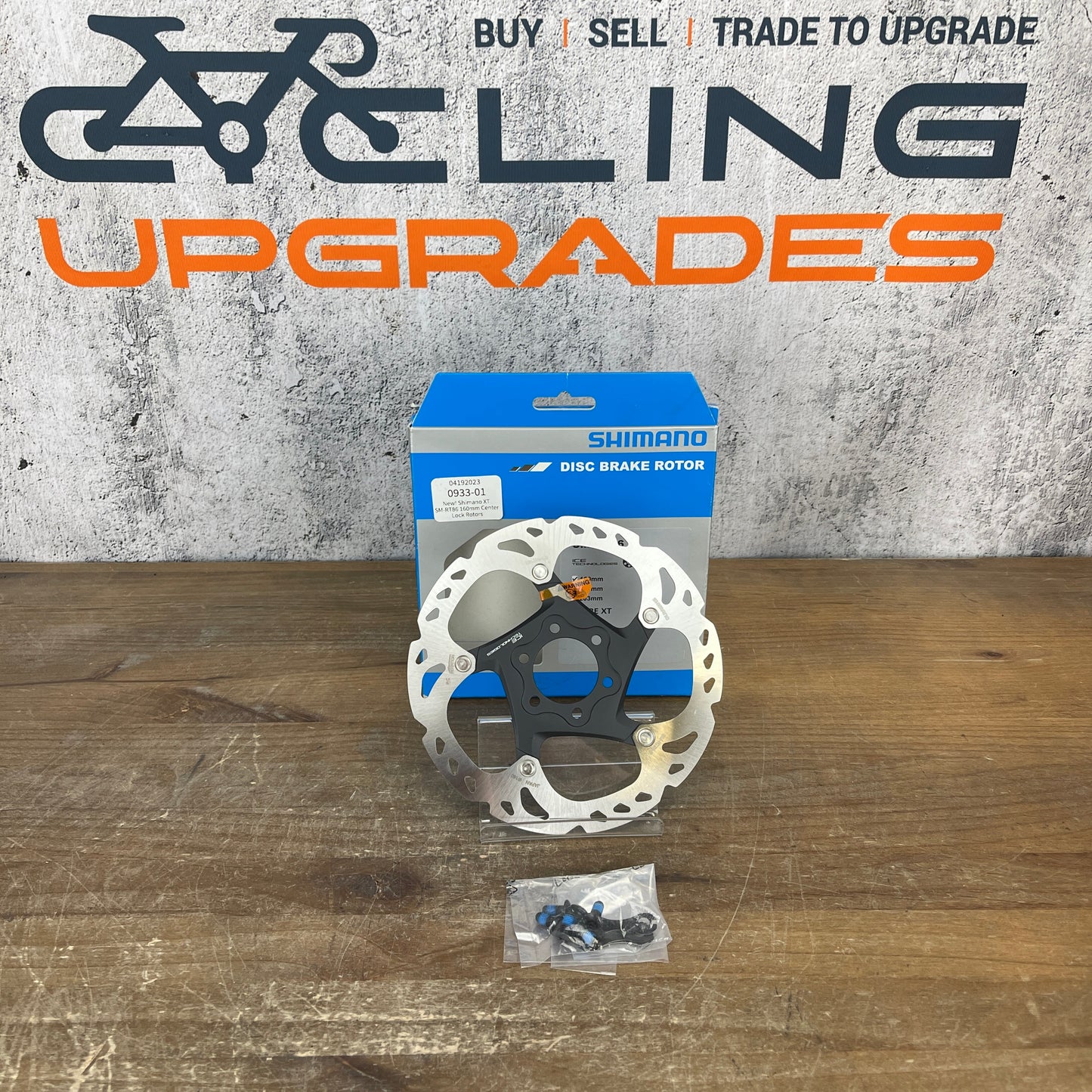New! Shimano Deore XT SM-RT86 160mm 6-Bolt Disc Brake Rotor 112g