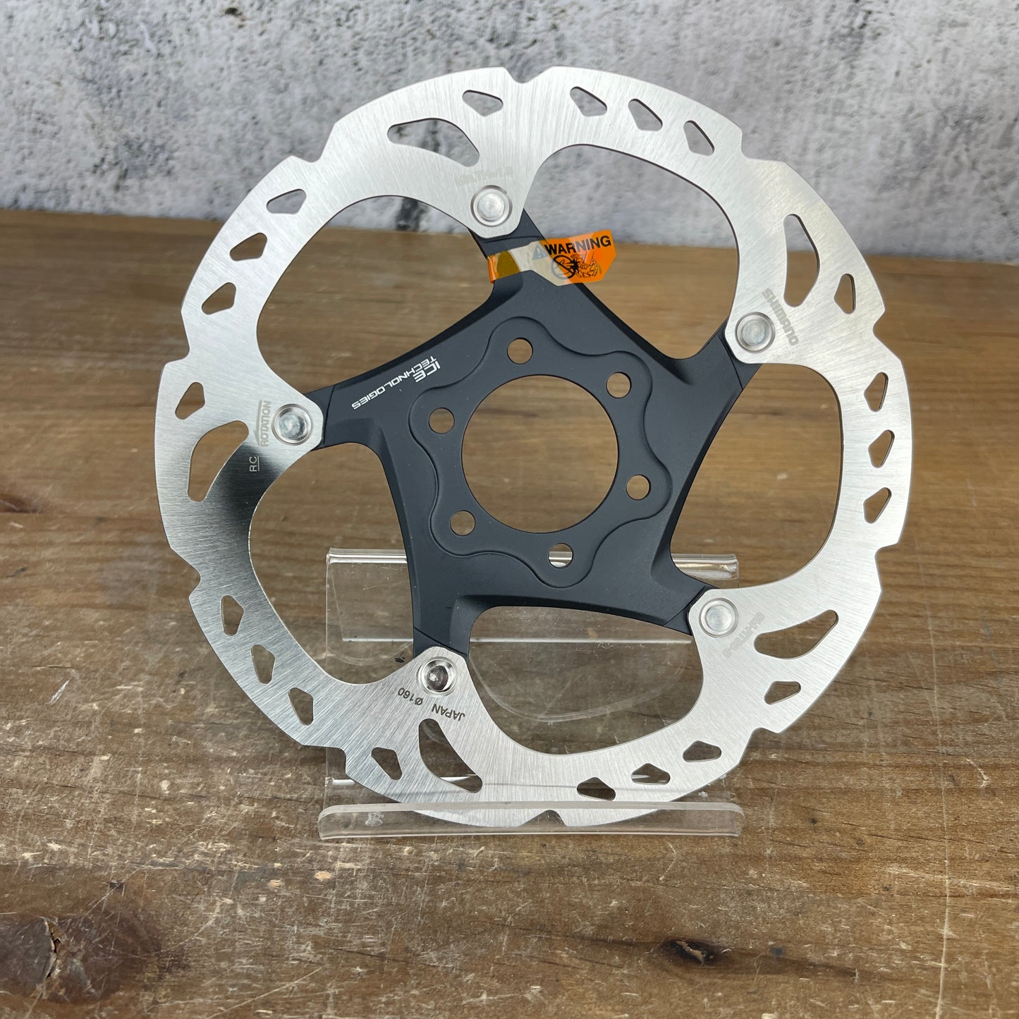 New! Shimano Deore XT SM-RT86 160mm 6-Bolt Disc Brake Rotor 112g