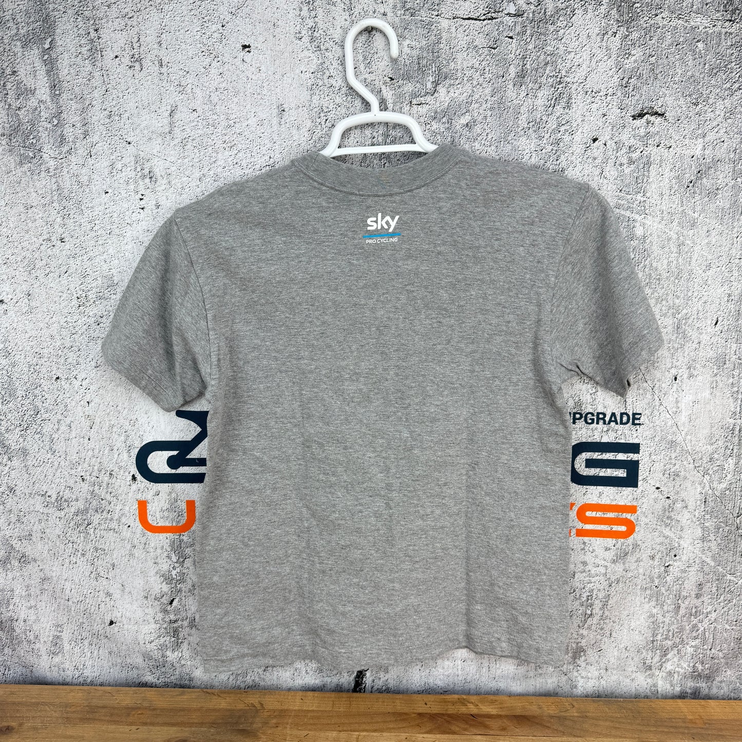 Worn Once! Rapha 2013 Team Sky Utsonomiya Men's Small Grey Short Sleeve T-Shirt