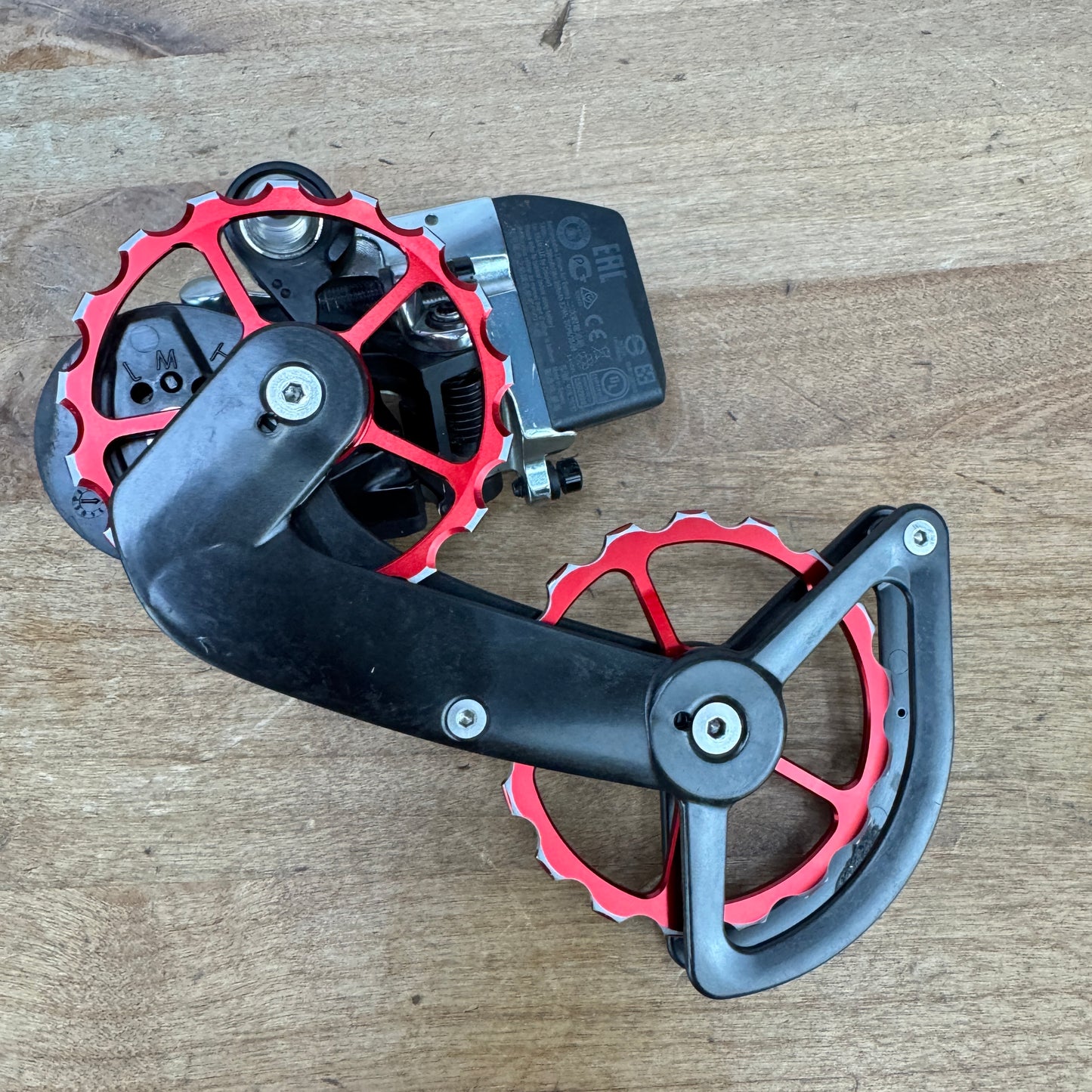 SRAM Red eTap Electronic 11-Speed 32t Rear Derailleur w/ CeramicSpeed OSPW 260g