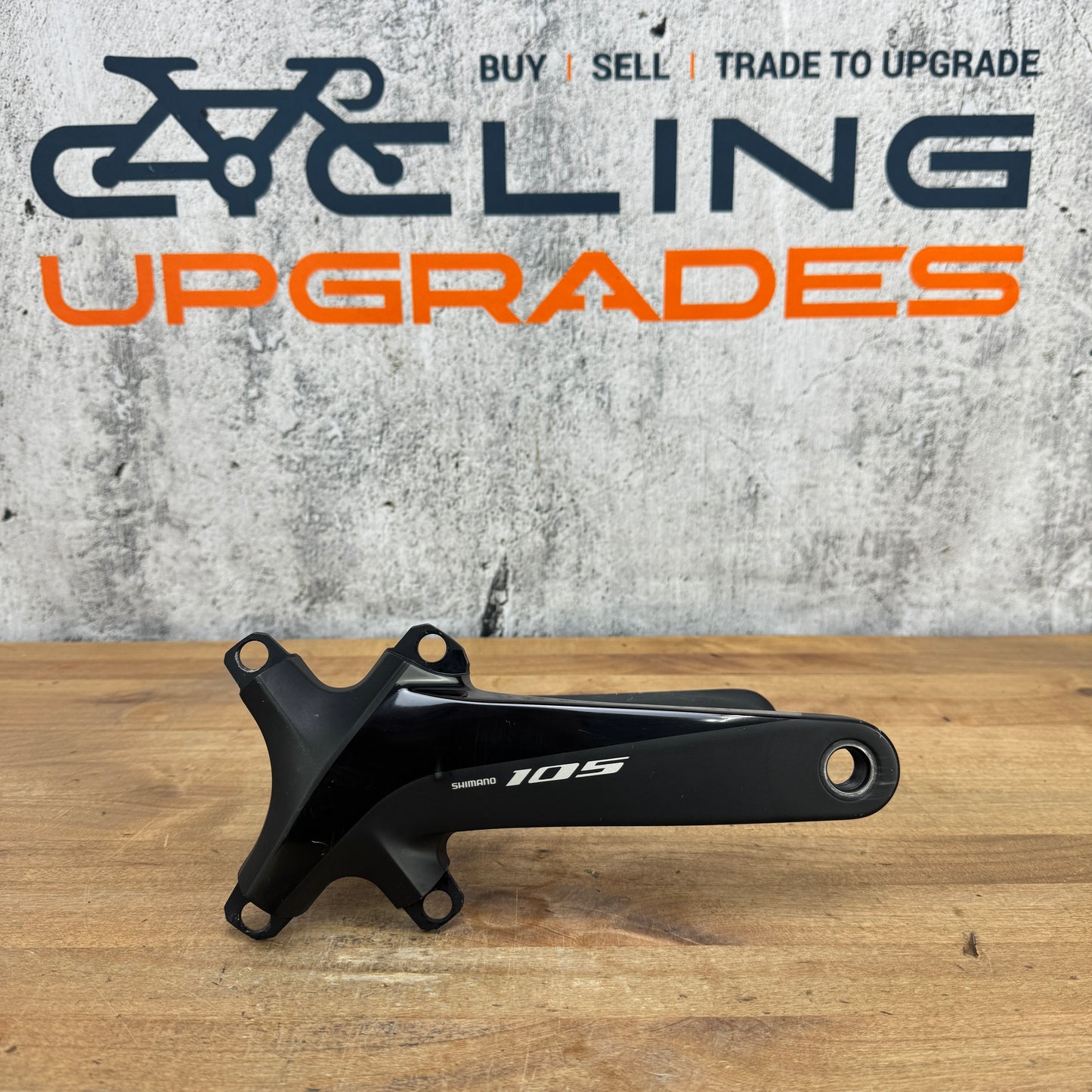Shimano 105 FC-R7000 172.5mm 11-Speed Alloy Crankset without Chainrings 541g