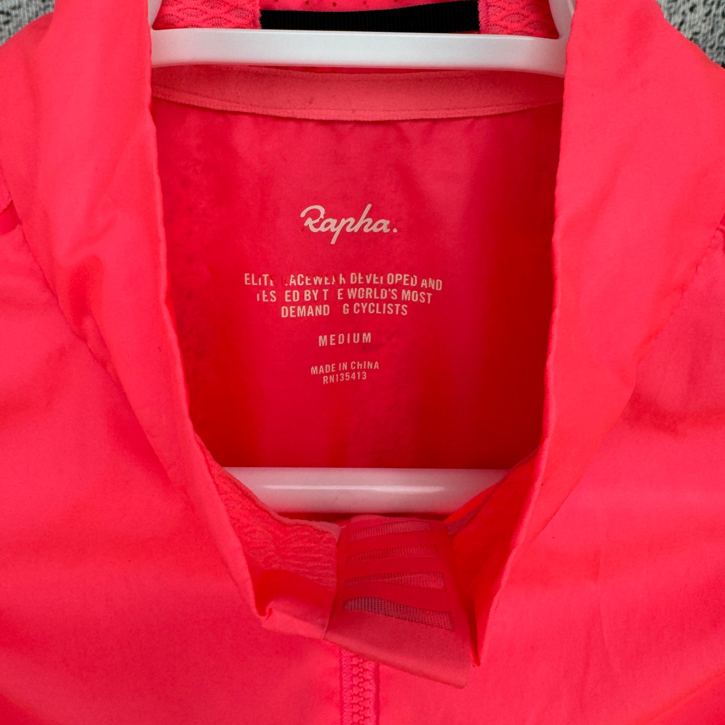 Light Wear! Rapha Gilet Men's Pink Cycling Vest