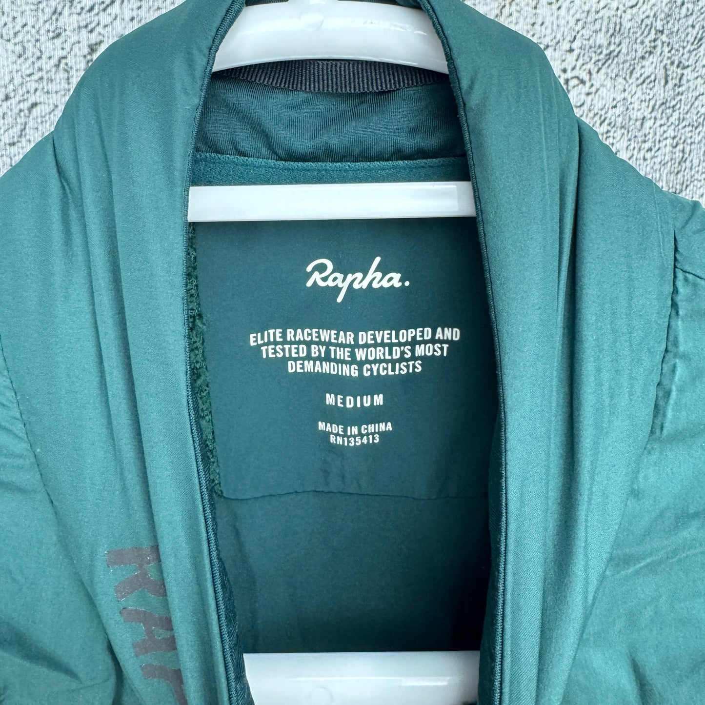 Worn Once! Rapha Pro Team Insulated Gilet Men's Medium Dark Green Cycling Vest