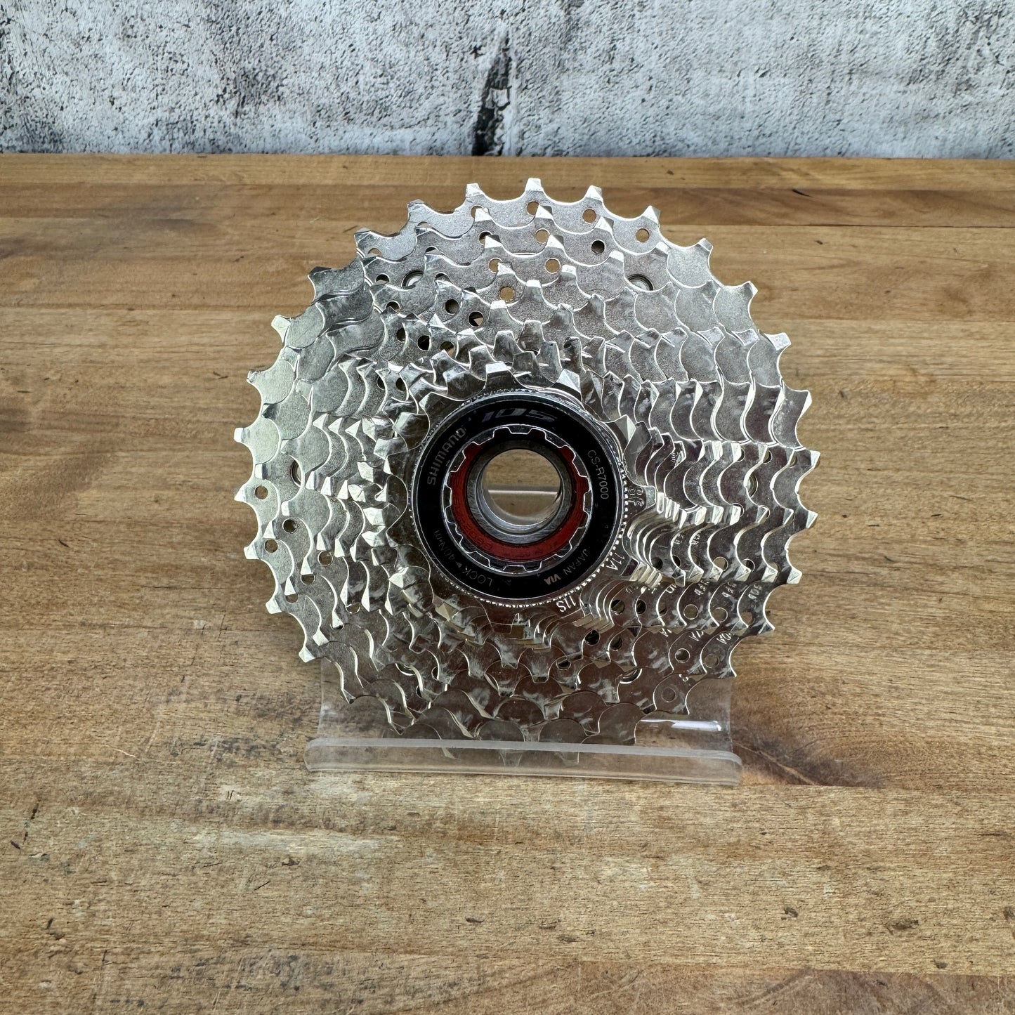 Light Wear Shimano 105 CS-R7000 11-30t 11-Speed "Light Wear" Bike Cassette 297g