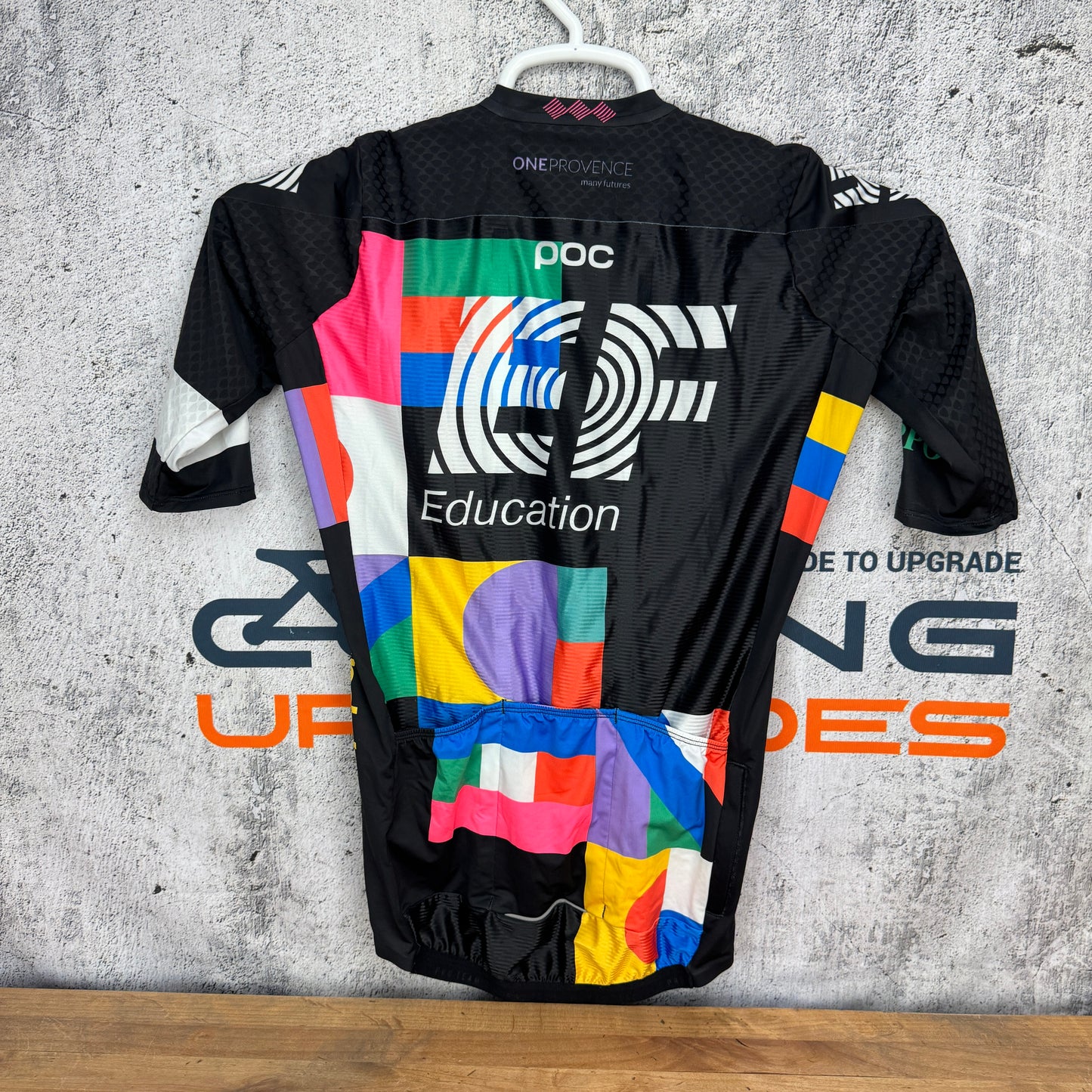 Rare! Rapha Pro Team Aero Men's Medium Short Sleeve EF Education First Jersey