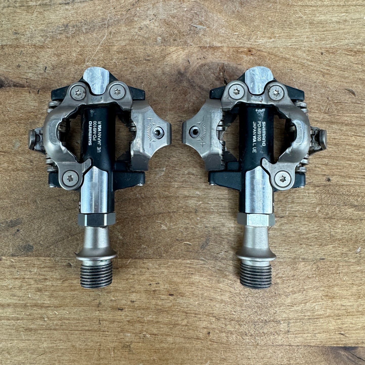 Shimano XTR PD-M9100 Stainless Steel Spindle Standard/55mm Clipless MTB Pedals