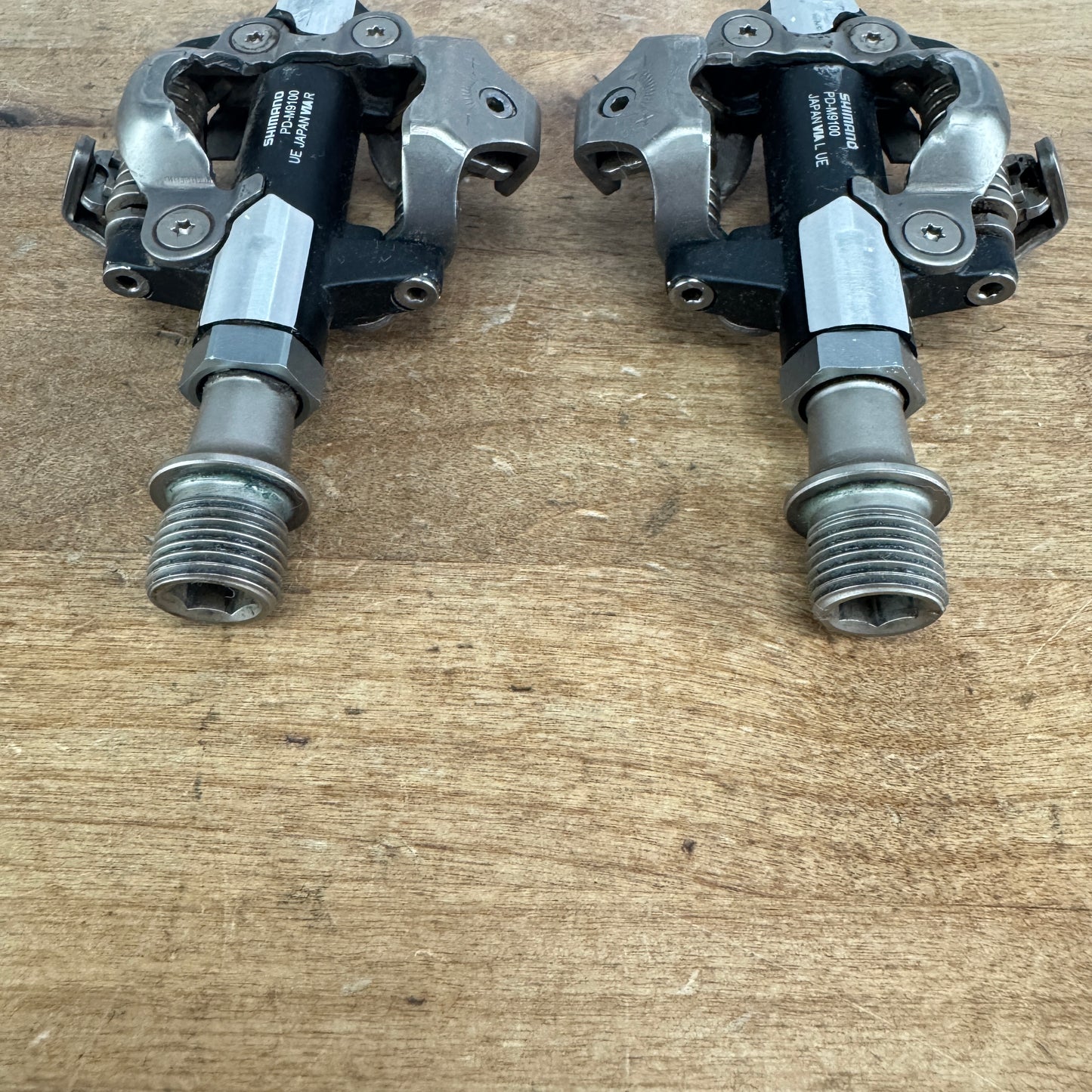 Shimano XTR PD-M9100 Stainless Steel Spindle Standard/55mm Clipless MTB Pedals
