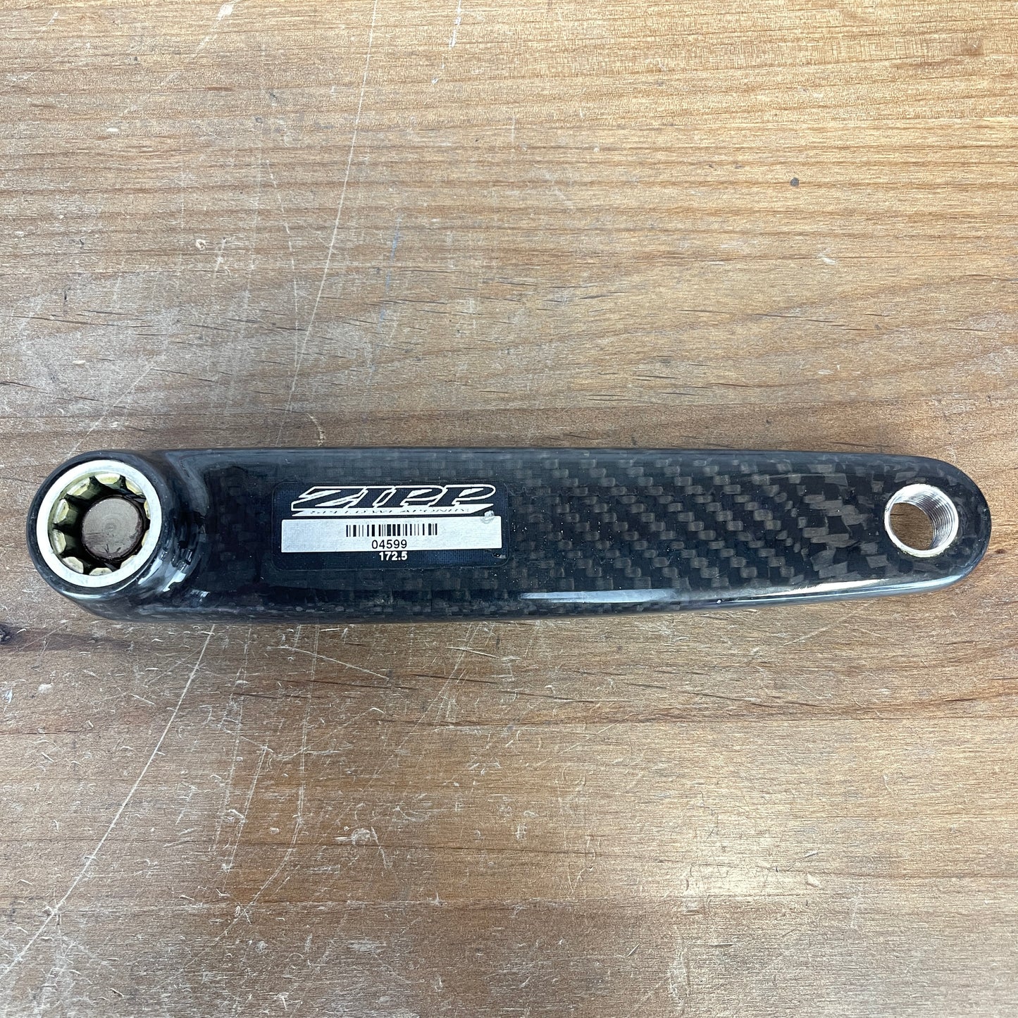 New! Zipp 300 Carbon 172.5mm 53/36t 9/10spd BSA ISIS Bottom Bracket Crankset