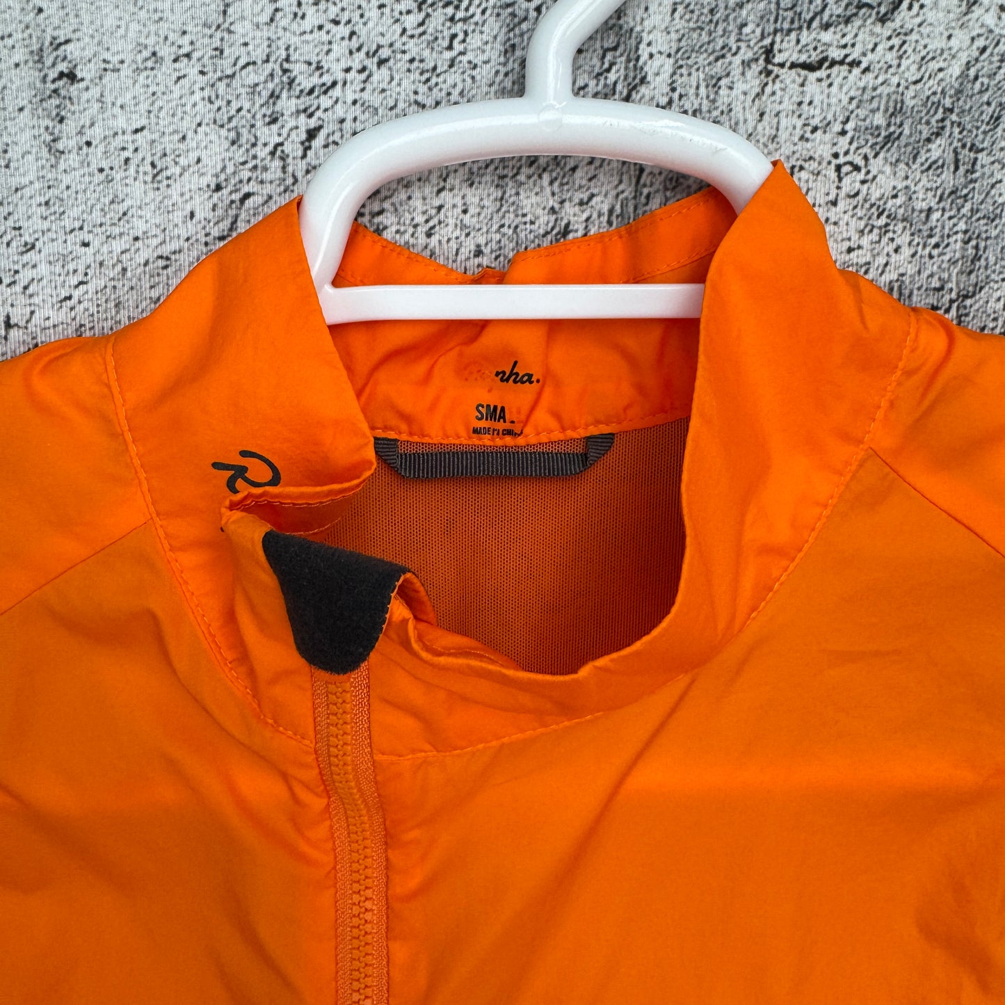 Worn Once! Rapha Brevet Gilet Men's Small Orange Cycling Vest