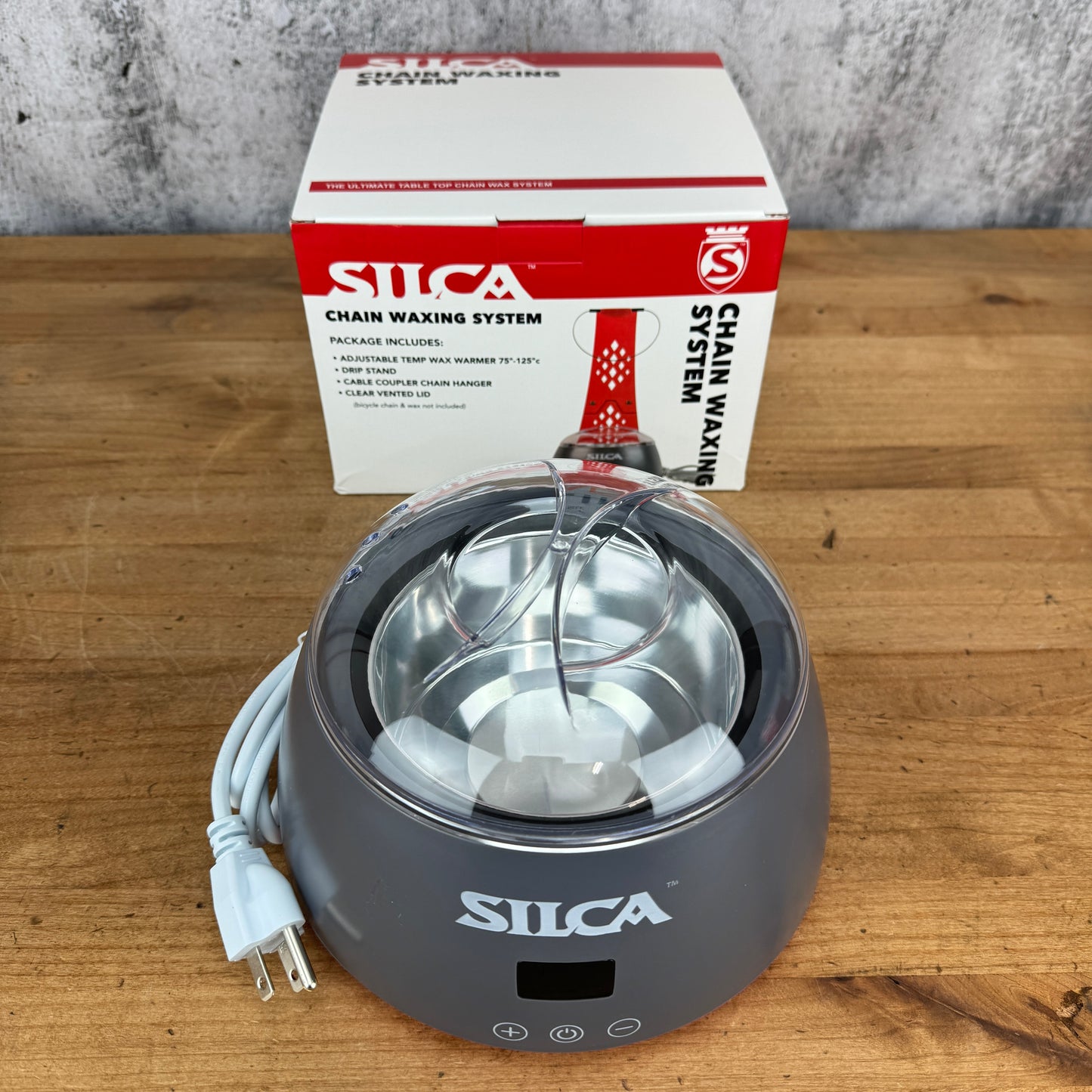 New! Silca 600ml Wax Warmer Ulimate Chain Waxing System